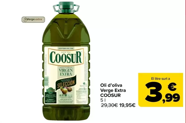 Coosur - Aceite De Oliva Virgen Extra
