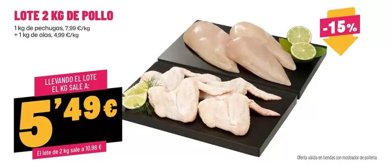 Lote 2 Kg De Pollo