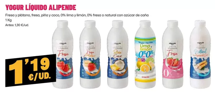 Alipende - Yogur Liquido