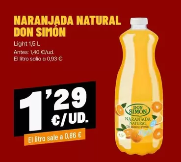 Don Simón - Naranjada Natural