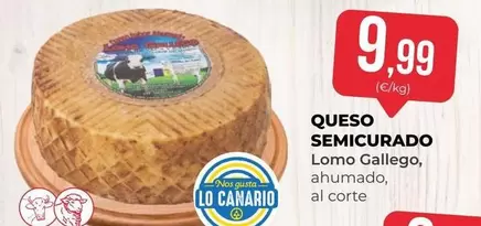 lomo gallego - Queso Semicurado