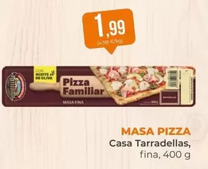 Casa Tarradellas - Masa Pizza