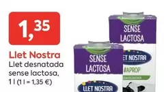 Llet Nostra - Llet Desnatada