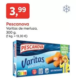 Pescanova - Varitas De Merluza