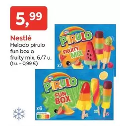 Nestlé - Helado Pirulo Fun Box O Fruity Mix