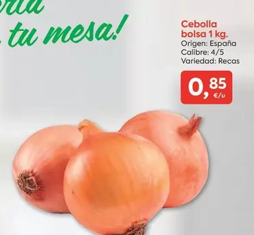 origen - Cebolla Bolsa