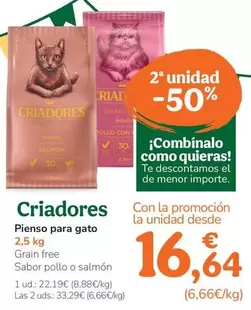 Criadores - Pienso Para Gato