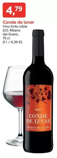 Conde de Iznar - Vino Tinto Roble D.o. Ribera Del Duero