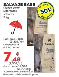 Salvaje - Base Pienso Perro