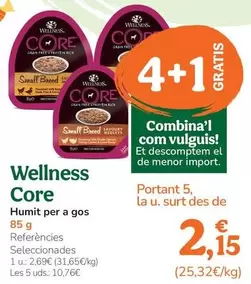 Wellness Core - Humedo Para Perro