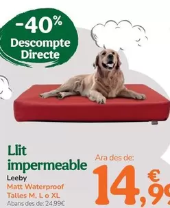 Leeby - Cama Impermeable
