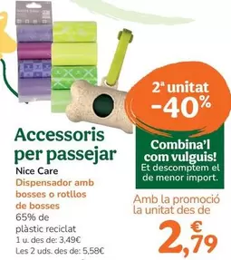 Nice Care - Accesorios Para El Paseo