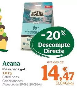 Acana - Pienso Para Gato