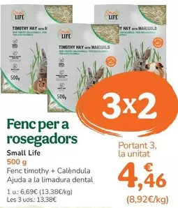 Small Life - Heno Para Roedor