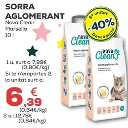 Sorra Aglomerant - Nova Clean