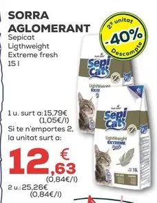 Sepicat - Sorra Aglomerant