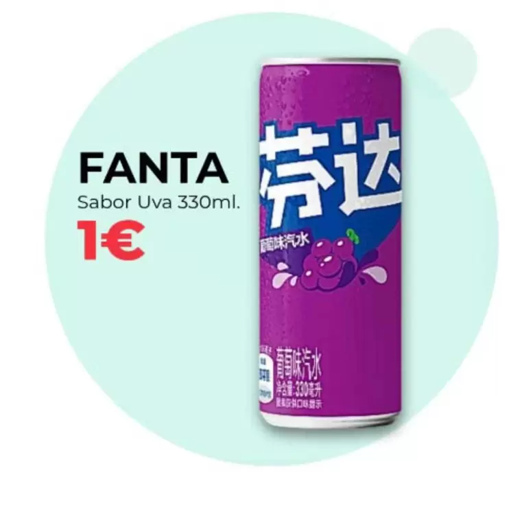 Fanta - Sabor Uva