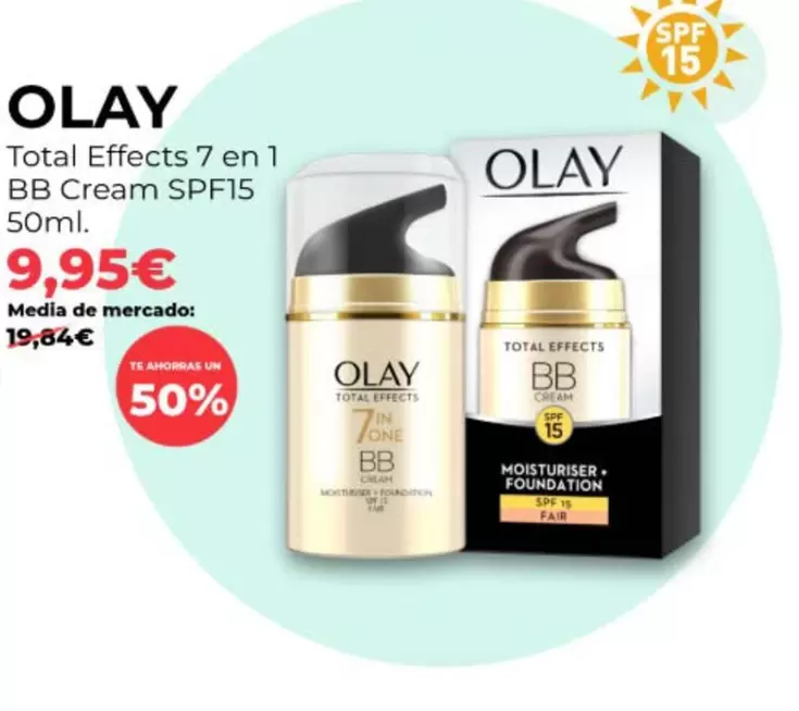 Olay - Total Effects 7 En 1 BB Cream SPF15