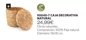 Cristian Lay - Caja Decorativa Natural