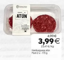 Asos - Hamburguesa Atún