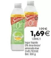 Sveltesse - Iogur Liquido 0% Lima-limon/Amorodo-Kiwi
