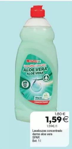 Spar - Lavalozadora Concentrado Dermo Ado Vera