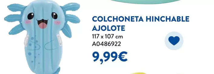 Colchoneta Hinchable Ajolote