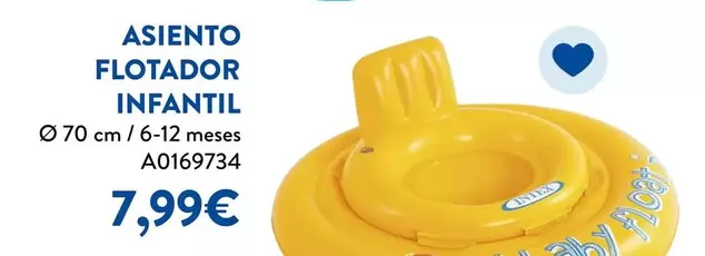 Intex - Asiento Flotador Infantil