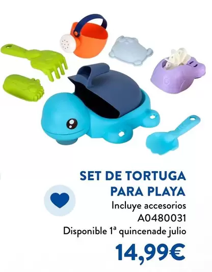 Set De Tortuga Para Playa