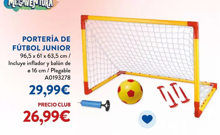 LEGO - Portería De Futbol Junior