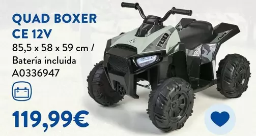 Feber - Quad Boxer Ce 12v