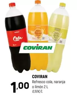 coviran - Refresco Cola, Naranja O Limon
