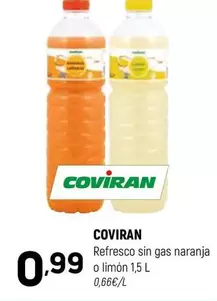 coviran - Refresco Sin Gas Naranja O Limon