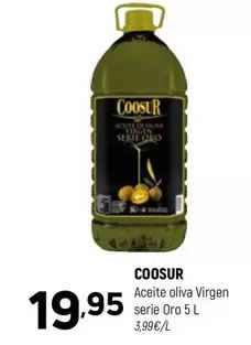 Coosur - Aceite Oliva Virgen Serie Oro
