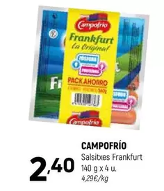 Campofrío - Salsitxes Frankfurt
