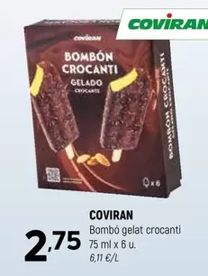 coviran - Bombón Gelato Crocanti
