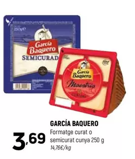 García Baquero - Formatge Curat O Semicurat Cunya