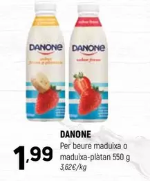 Danone - Per Beure Maduixa O Maduixa-platan