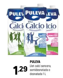 Puleva - Llet Calci Sencera, Semidesnatada O Desnatada