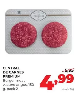 Premium - Burger Meat Vacuno Angus