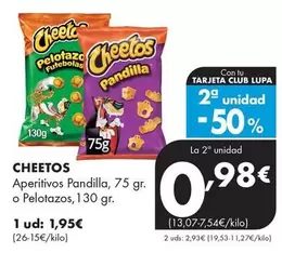 Cheetos - Aperitivos Pandilla