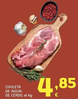 Chuleta De Aguja De Cerdo