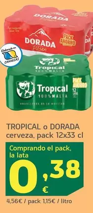 Tropical/Dorada - Cerveza