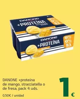Danone - Proteína De Mango, Stracciatella O De Fresa