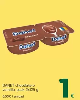 Danone - Danet Chocolate O Vainilla