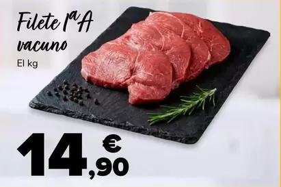 Filete 1ª A Vacuno