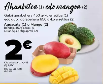 Aguacate O Mango