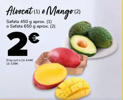 Alvocat O Mango
