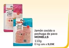 Monells - Jamon Cocido O Pechuga De Pavo