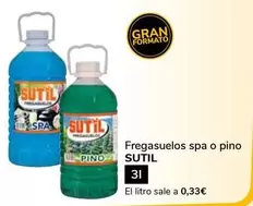 Sutil - Fregasuelos Spa O Pino